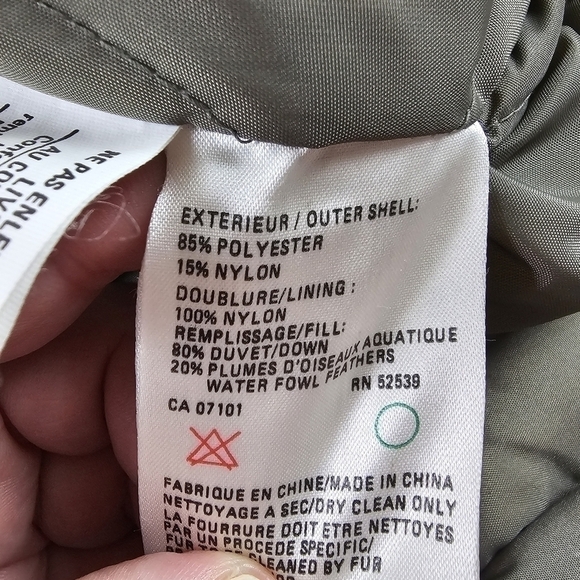 UTEX Vintage Down Filled Parka Puffer Coat in Small - Picture 6 of 9